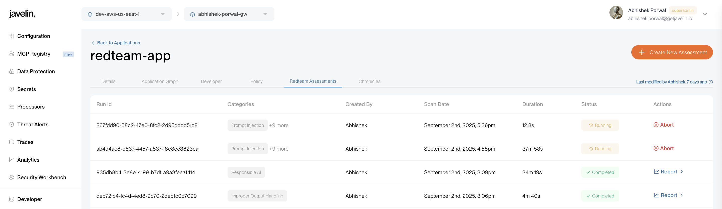 Scan Progress Monitoring Dashboard