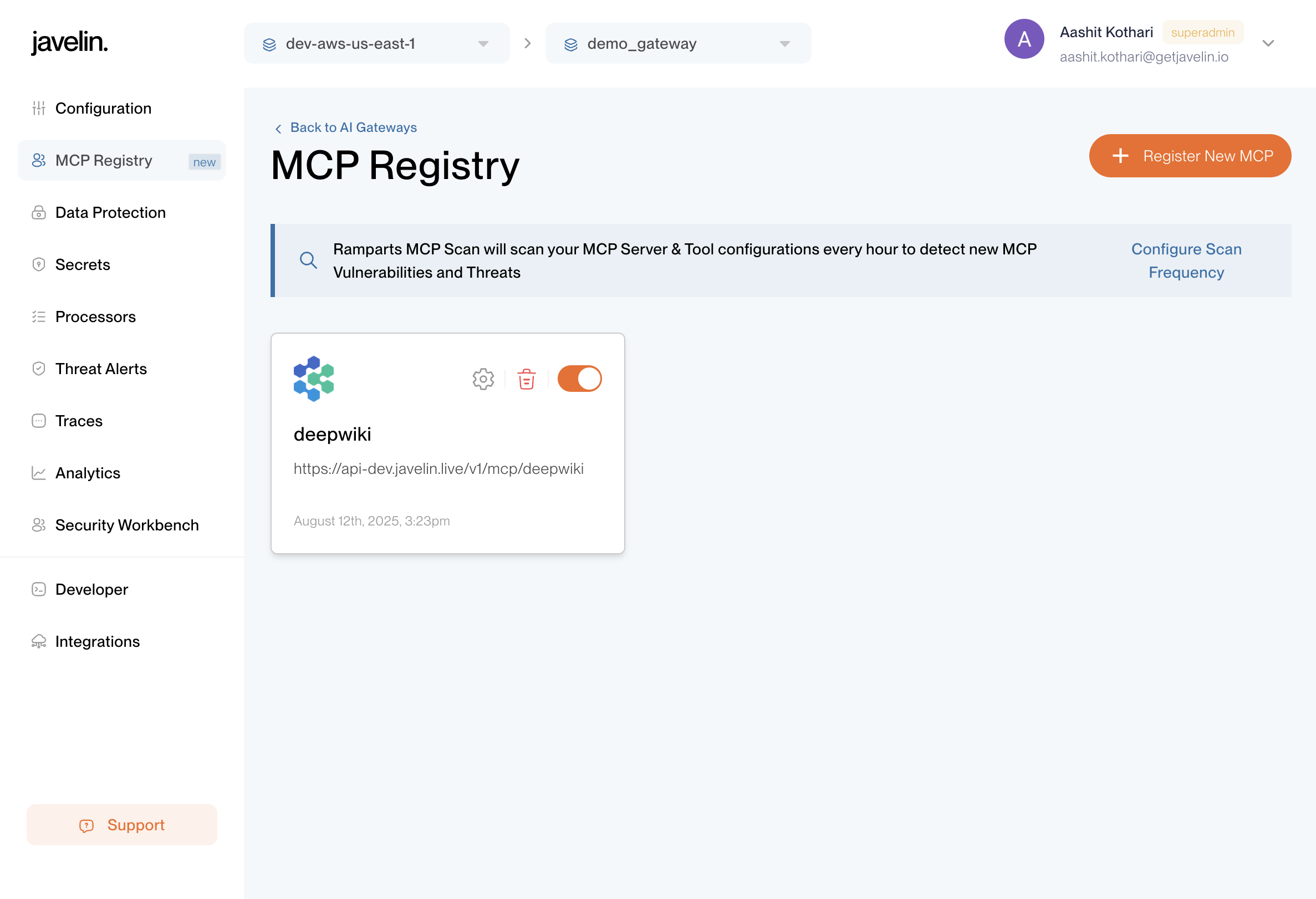 MCP Registry List